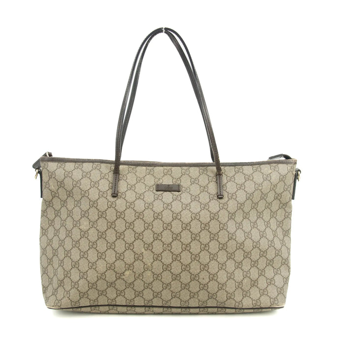 Gucci GG Canvas Coated Supreme Beige 2Way Shoulder Bag #3581 by Bolt Boutique