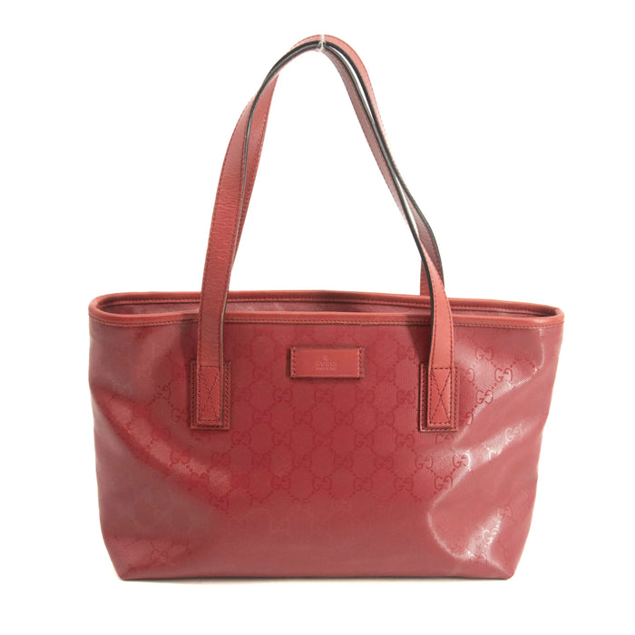 Gucci GG Imprime Joy Red PVC Shoulder Bag #3966 by Bolt Boutique