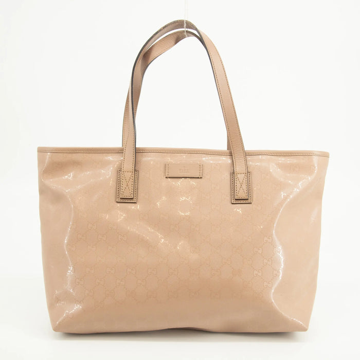 Gucci GG Imprime PVC Tote Bag Pink #2575 by Bolt Boutique