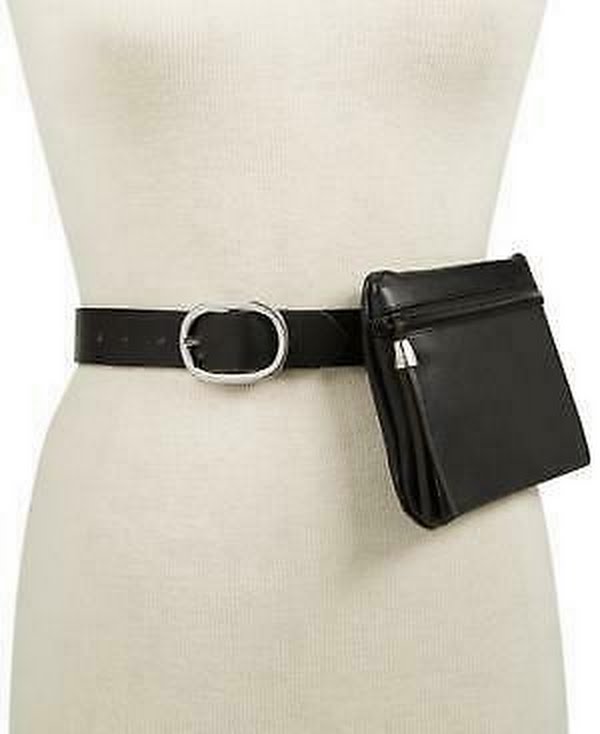 INC International Concepts Tassel Fanny Pack, Size Small by Vanessa Jane