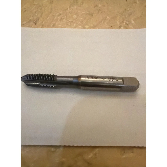 Haas 3/8-24 UNF HSS-E Spiral Flute Tap GH3 TiCN Mod Bottoming 03-0141 New No Box by Price Is Right Miami