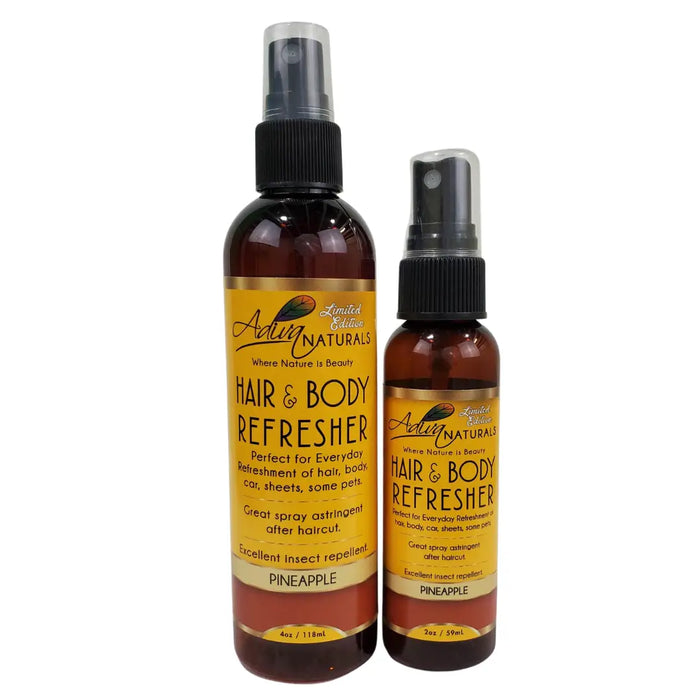 Hair & Body Refresher - An Everything Refresher - Pineapple (3 options) End-of-Season by Adiva Naturals