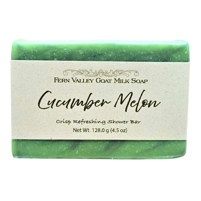 Handmade Goat Milk Soap | Refreshing Cucumber Melon by Fern Valley Soap