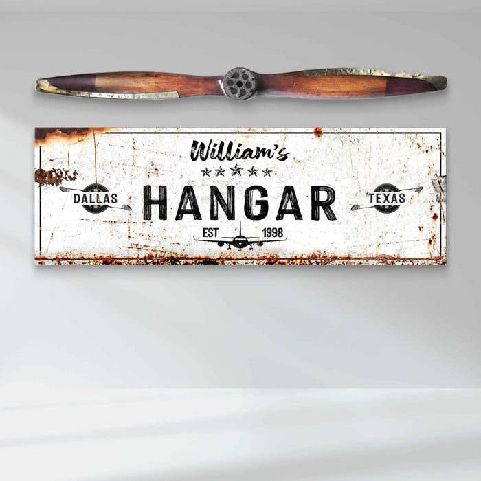Hangar Sign II by Tailored Canvases