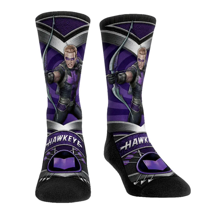 Hawkeye - Hero Pose by Rock 'Em Socks