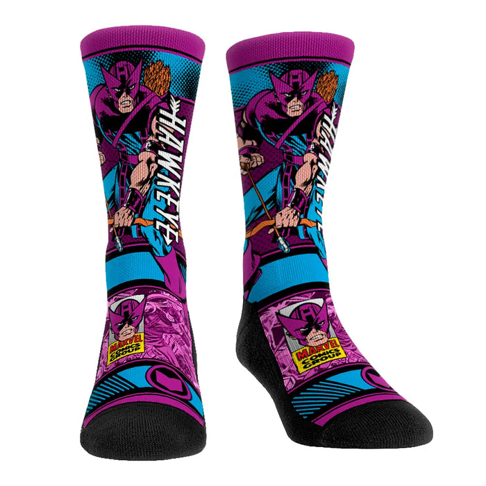 Hawkeye - Vintage Sideplot by Rock 'Em Socks