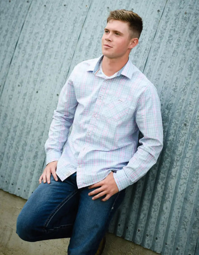 Haynesville Plaid Button Up by Boutique 23