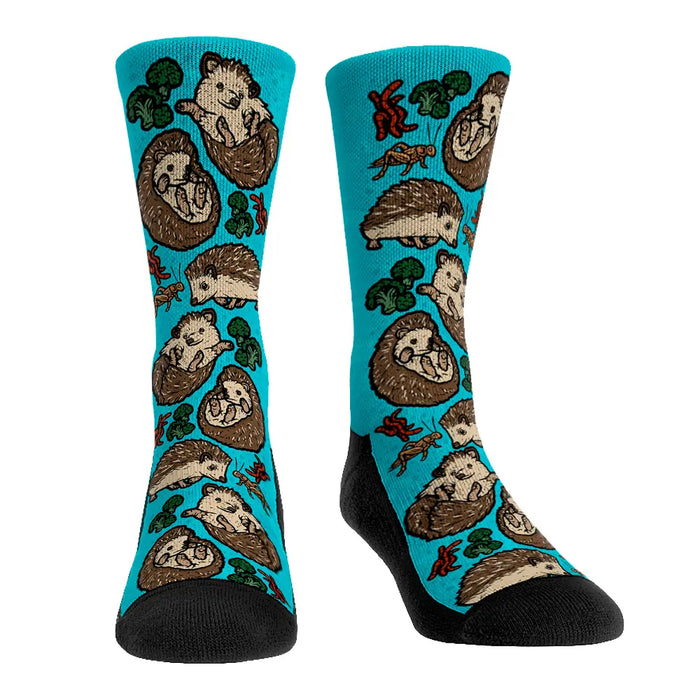 Hedgehogs All-Over by Rock 'Em Socks