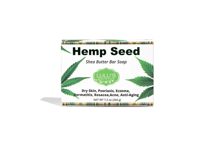 Hemp Seed Shea Butter Bar Soap – Nourishing Cleanse by Lulu’s Holistics
