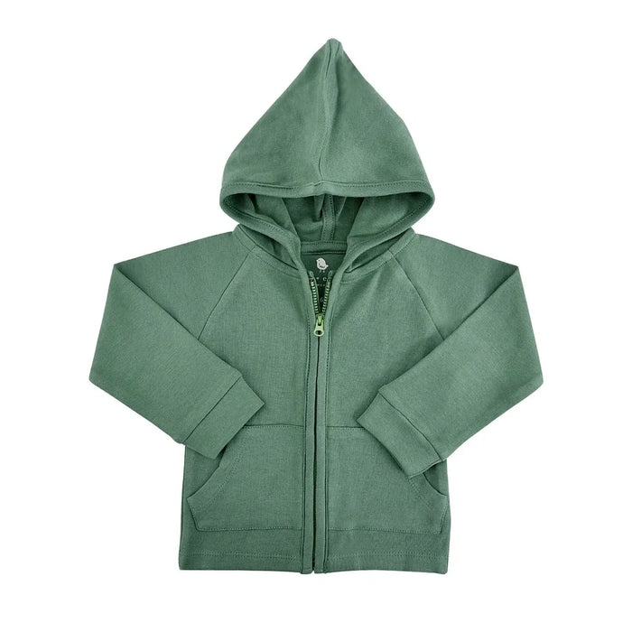 hoodie | pine green by Finn + Emma