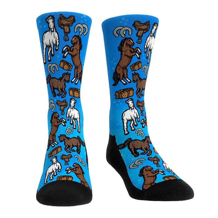 Horses All-Over by Rock 'Em Socks