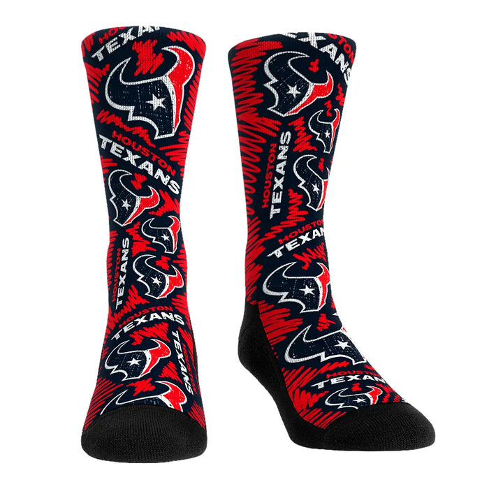 Houston Texans - Logo Sketch by Rock 'Em Socks