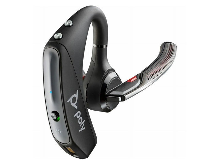 HP Poly Voyager 5200 UC Bluetooth Headset with BT700 USB-A Adapter (TAA Version) by Price Is Right Miami