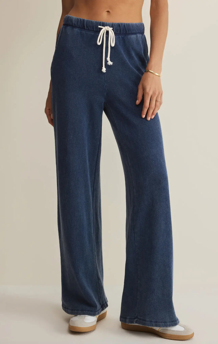 Hunter Knit Denim Pant | Indigo by Boutique 23
