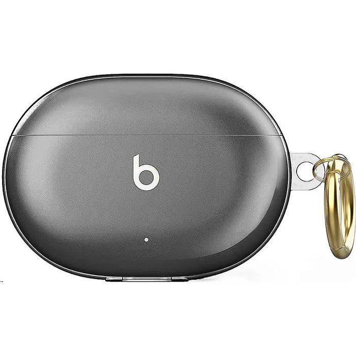 Hybrid Flex Case for Beats by Dr. Dre - Beats Studio Buds - Transparent Black by Zerodamage Sahara Case LLC