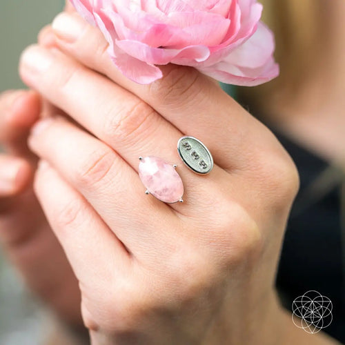 I Am Resilient: 333 Angel Number Silver Ring of Celestial Support by Conscious Items