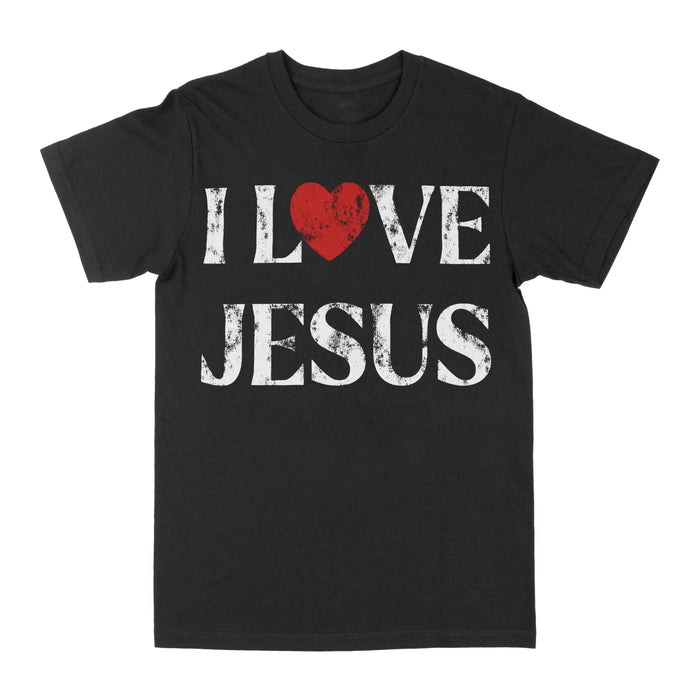 I Love Jesus Graphic Tee by Obsessed with graphic tees