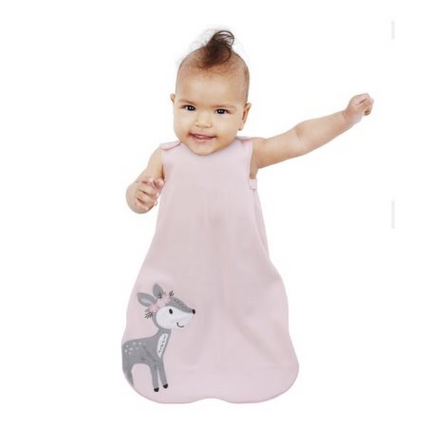 Little Love by Nojo Sweet Deer Fleece Wearable Baby Blanket Bedding by Vanessa Jane