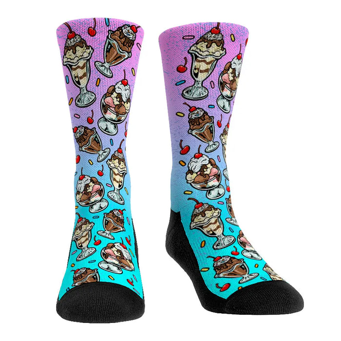 Ice Cream Sundaes - All-Over by Rock 'Em Socks