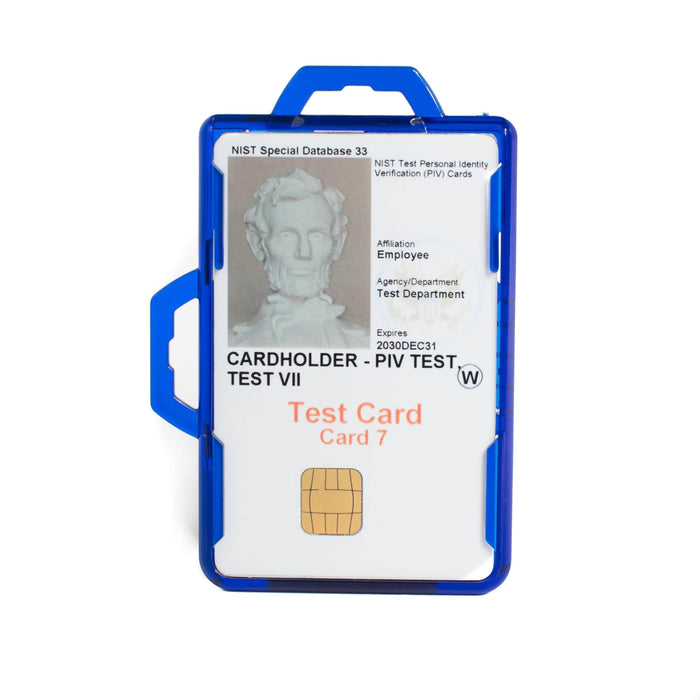 Secure Badge Holder DuoLite ® Dual Hook 2 ID Card Holder by ID Stronghold