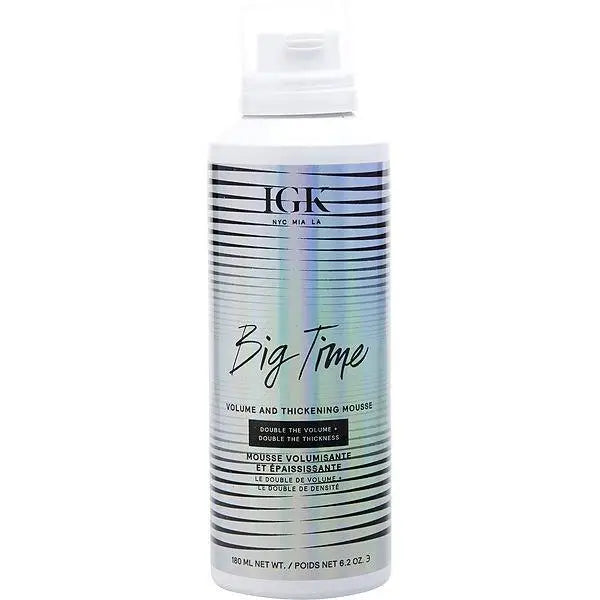 IGK Big Time Volume & Thickening Hair Mousse 6.2oz by The Warehouse Salon