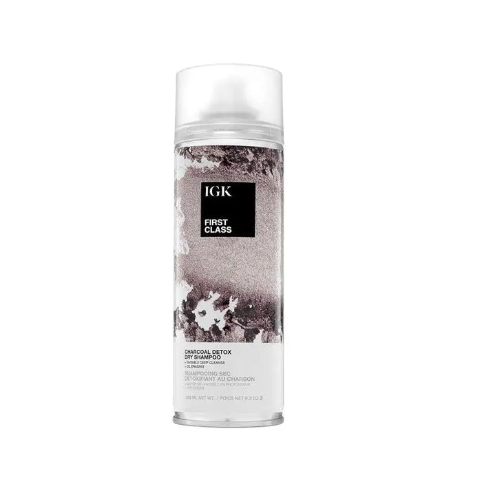 IGK FIRST CLASS Charcoal Detox Dry Shampoo 6.3oz by The Warehouse Salon