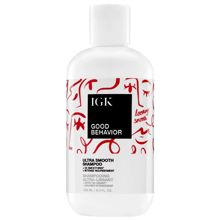 IGK Hair Good Behavior Ultra Smooth Shampoo 8 OZ by Nava Beauty