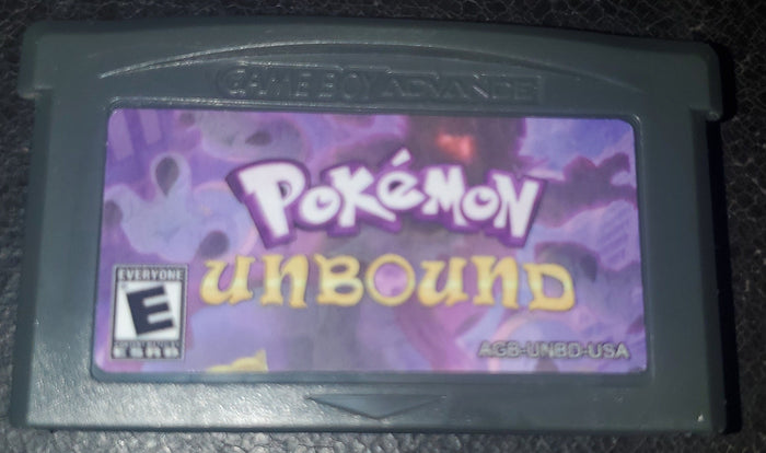 Pokemon Unbound GBA ROM Hack Video Game Custom Gameboy Advance by VintageVideoGameStore