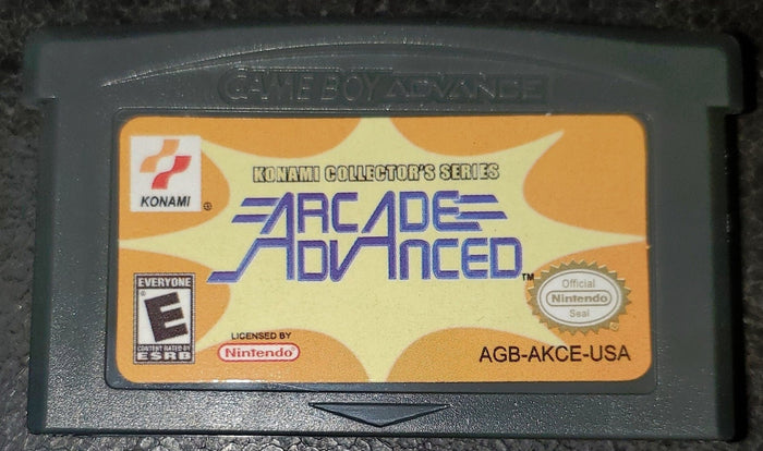 Konami Collector's Series Arcade Advanced GBA Video Game Boy Advance by VintageVideoGameStore