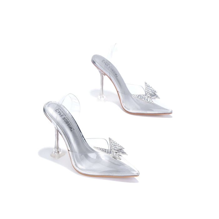Nana Bee - Silver{Order 1/2 Size Larger} by The House of Stylez