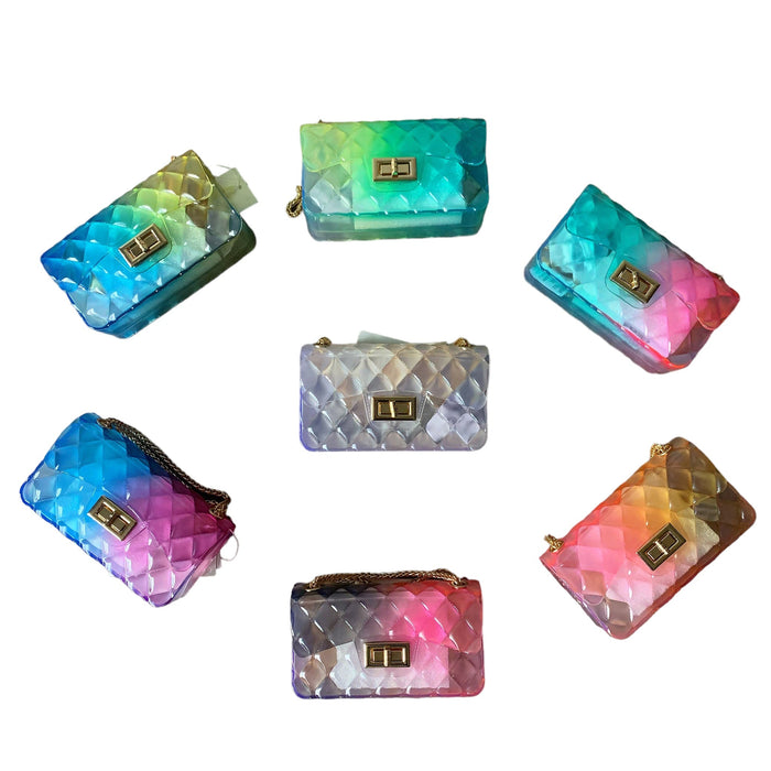 Mini Jelly Quilted Flap Bag by The House of Stylez