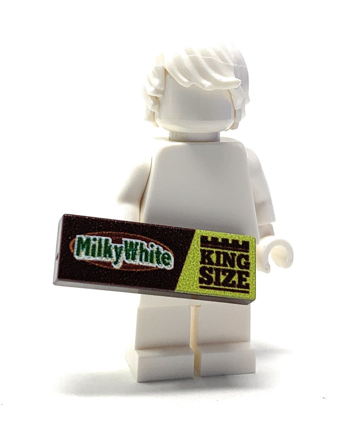Milky White (King Size) - B3 Customs® Printed 1x3 Tile by B3 Customs