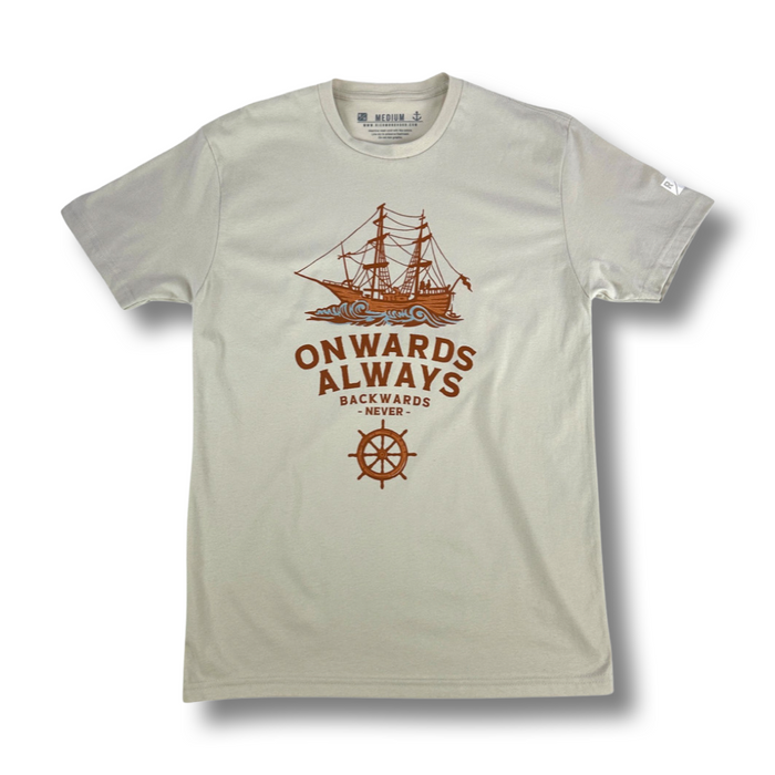 Onwards Always T - Sand by Richmond Hood Company