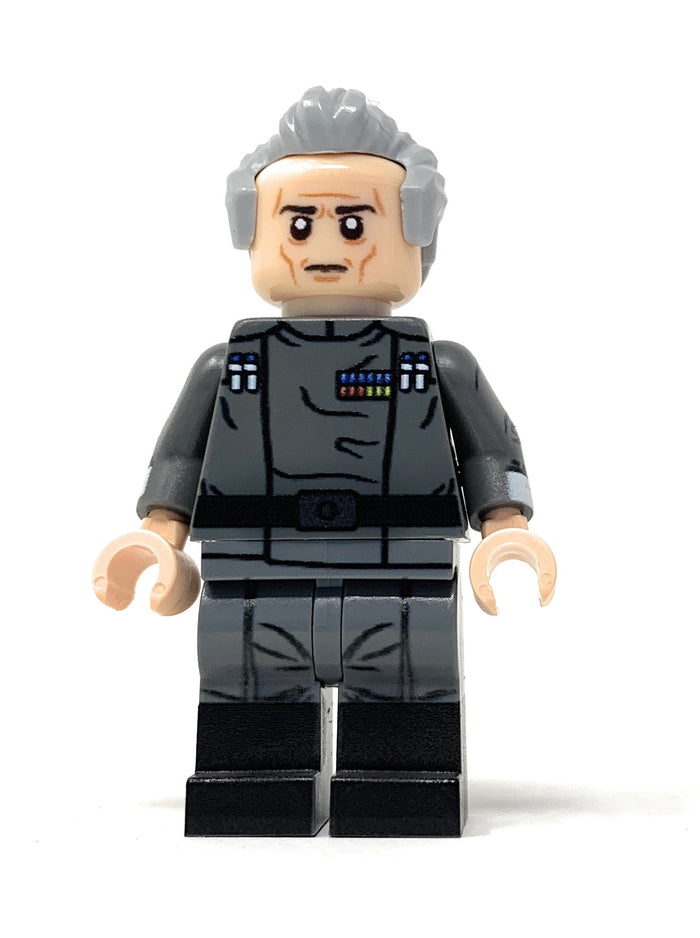 Custom Grand Moff Tarkin Minifig made using LEGO parts by B3 Customs
