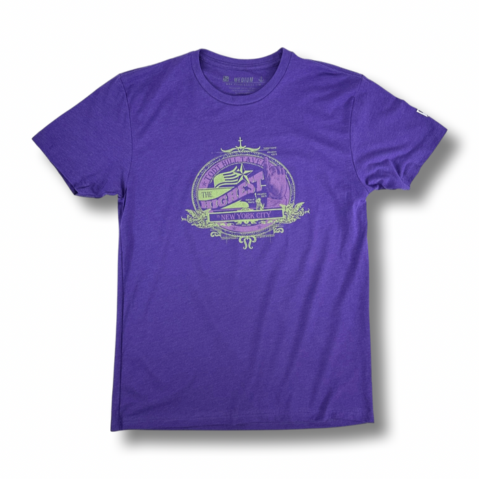 Highest In NYC T - Purple by Richmond Hood Company