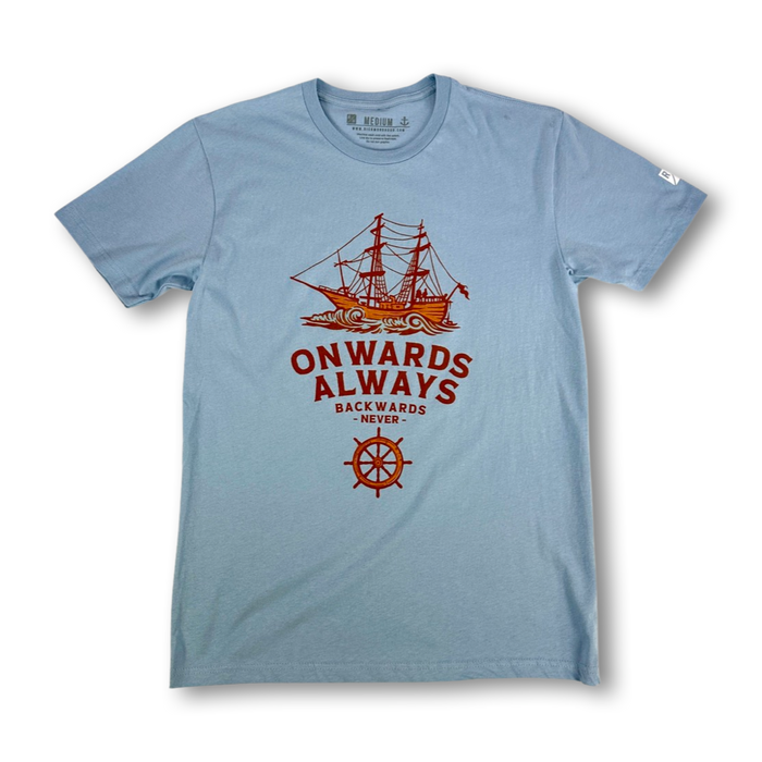 Onward Always T - Blue by Richmond Hood Company