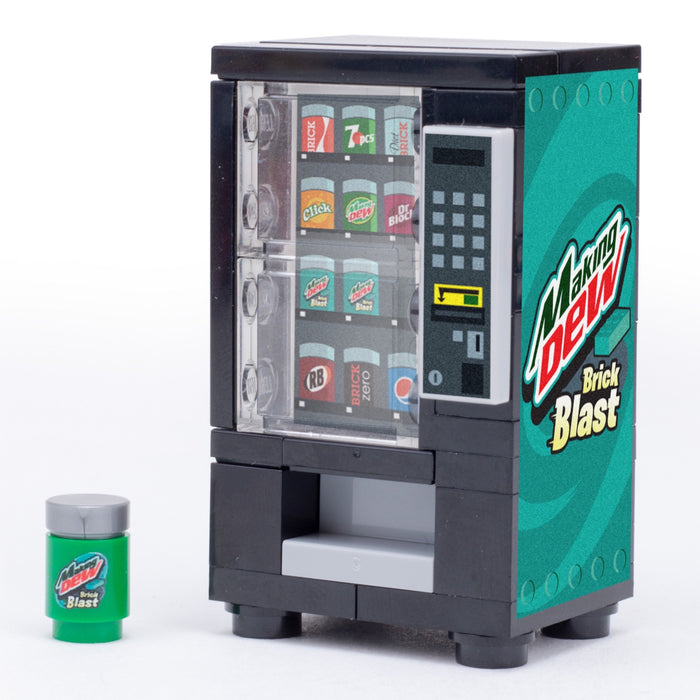 Making Dew (Brick Blast) - B3 Customs Soda Vending made using LEGO parts by B3 Customs