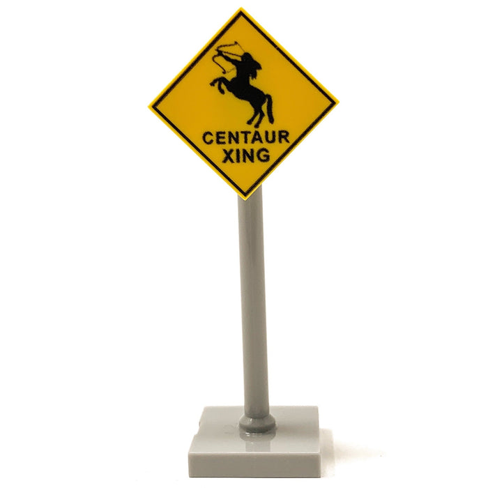 B3 Customs® Centaur Xing Sign by B3 Customs