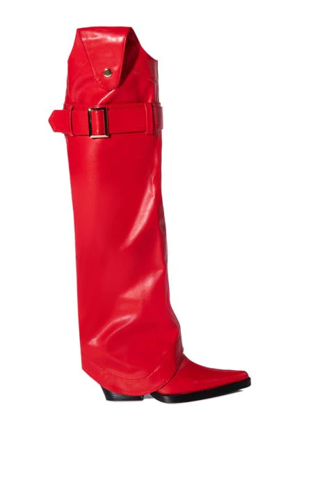 MATTY 2-IN-1 CUFF BOOT by The House of Stylez