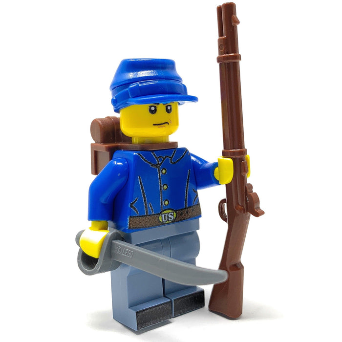 Civil War Union Soldier Minifig made using LEGO parts - B3 Customs by B3 Customs