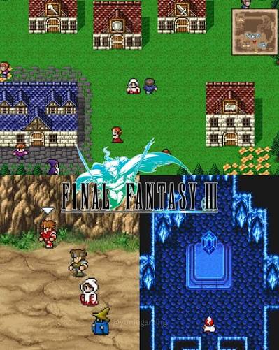 Final Fantasy 3 SNES Video Game Cartridge Super Nintendo 1994 by VintageVideoGameStore