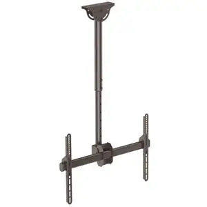 IN STOCK! StarTech.com Ceiling TV Mount - 1.8' to 3' Short Pole - 32 to 75" TVs with a weight capacity of up to 110 lb. FPCEILPTBSP by Silarius