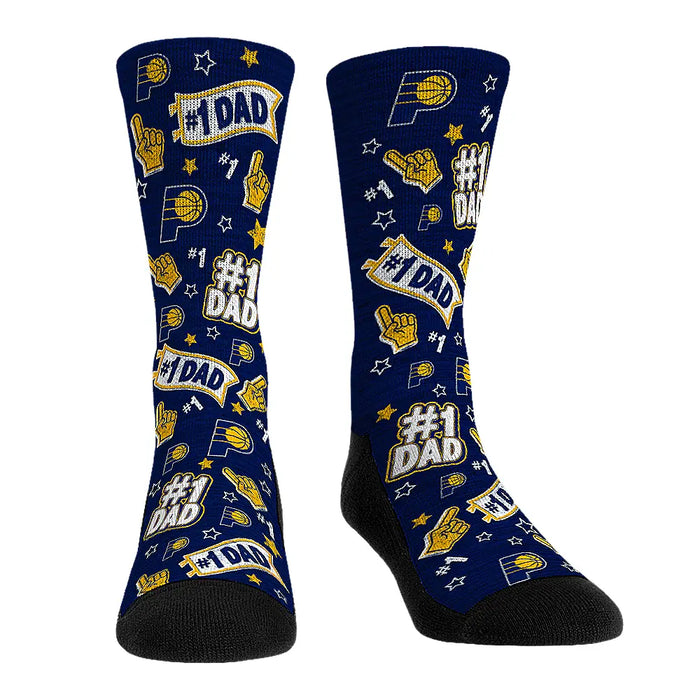 Indiana Pacers - #1 Dad by Rock 'Em Socks
