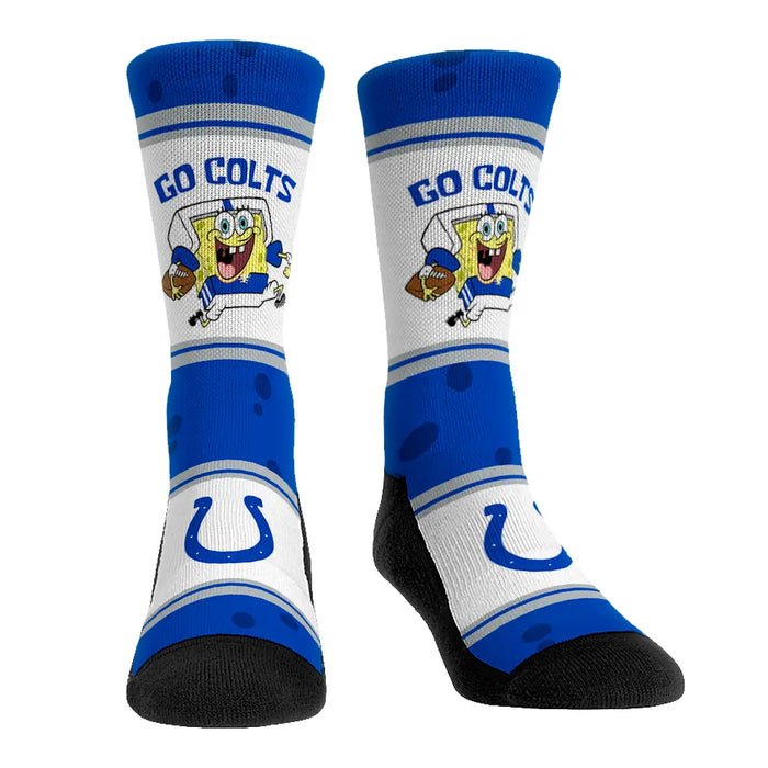 Indianapolis Colts - SpongeBob SquarePants - Team Up by Rock 'Em Socks
