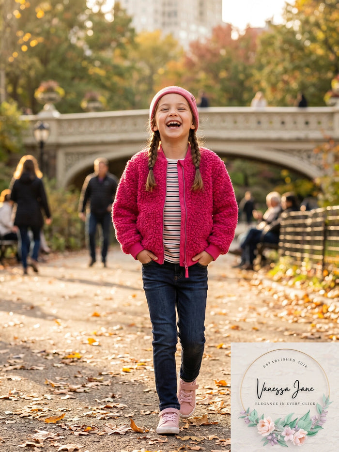 First Impressions Baby Girls Fleece Jacket by Vanessa Jane