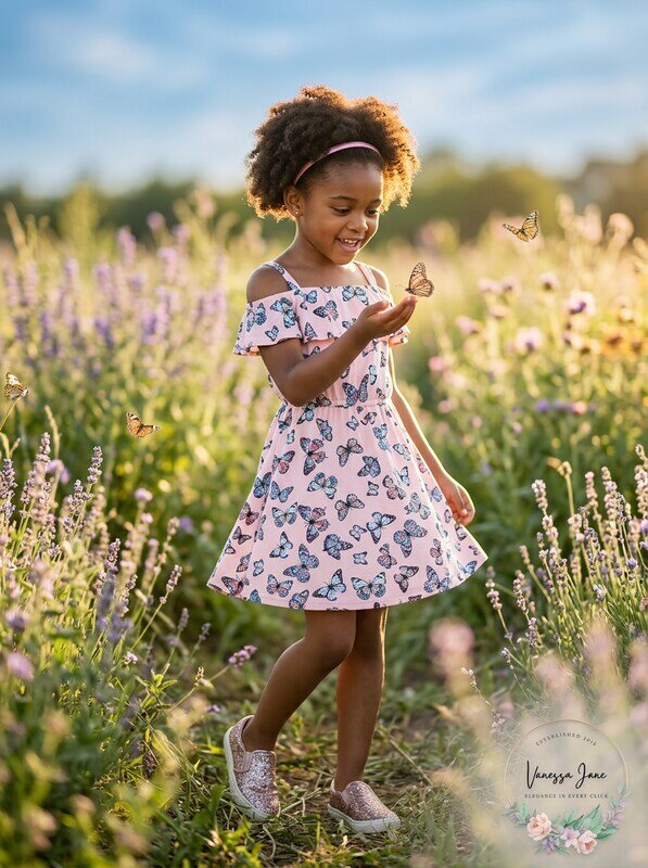 Epic Threads Girls Print Dress by Vanessa Jane