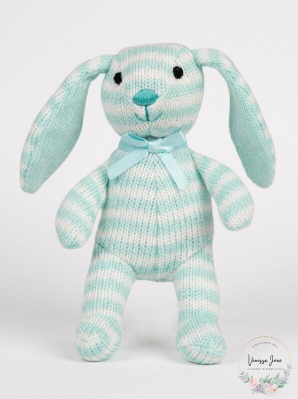 Fao Schwarz Toy Plush Bunny 4-Inch, Mint by Vanessa Jane