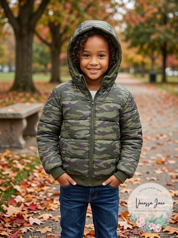 Epic Threads Boys Reversible Water-Resistant Puffer Jacket by Vanessa Jane