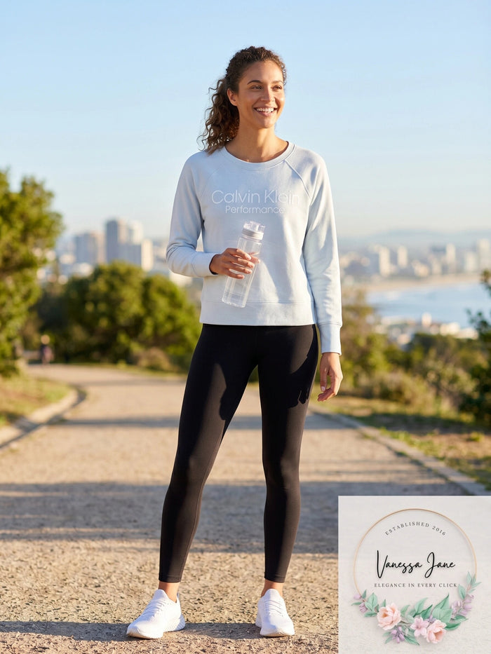 Calvin Klein Performance Logo Sweatshirt by Vanessa Jane
