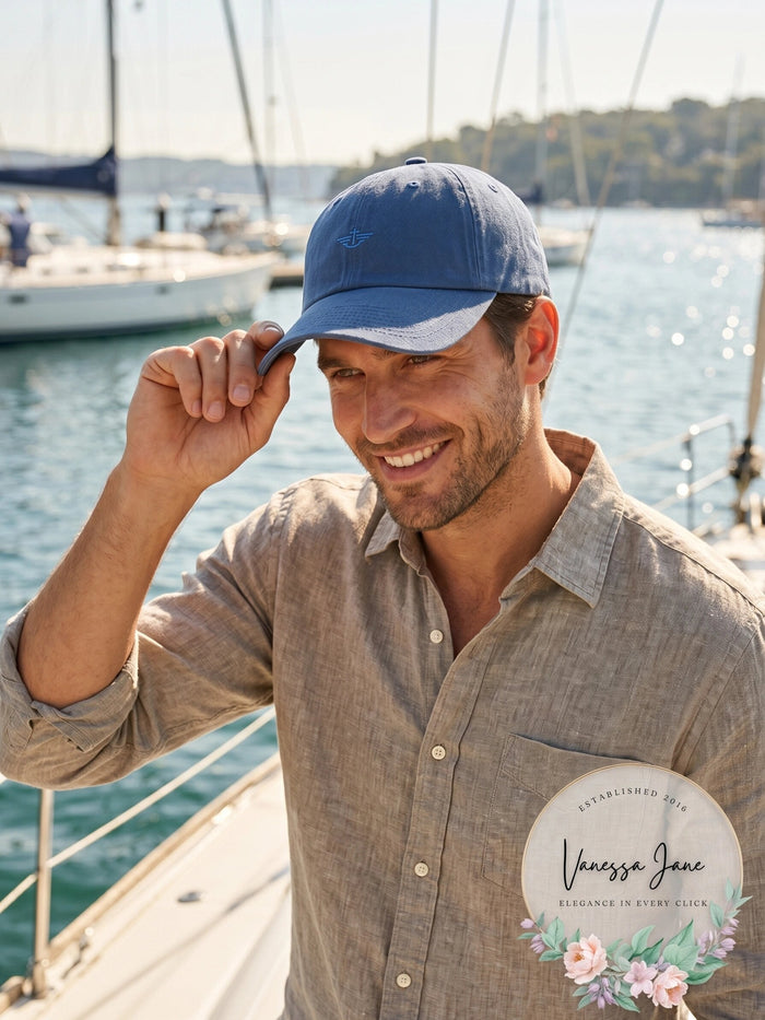 Dockers Men's Classic Baseball Dad Hat with Logo Adjustable Size by Vanessa Jane